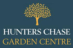 Hunters chase Garden Centre logo